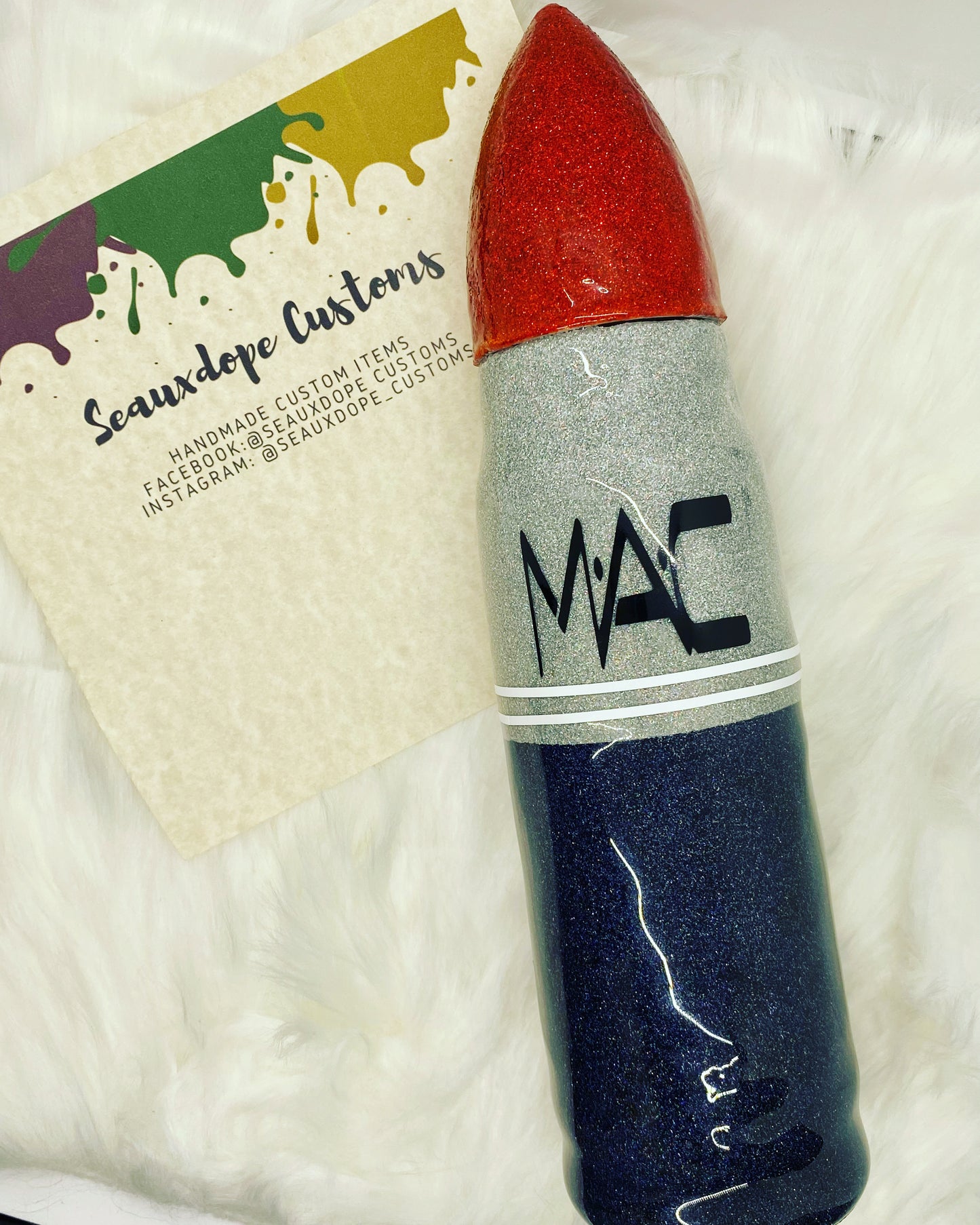 MAC lipstick tumbler