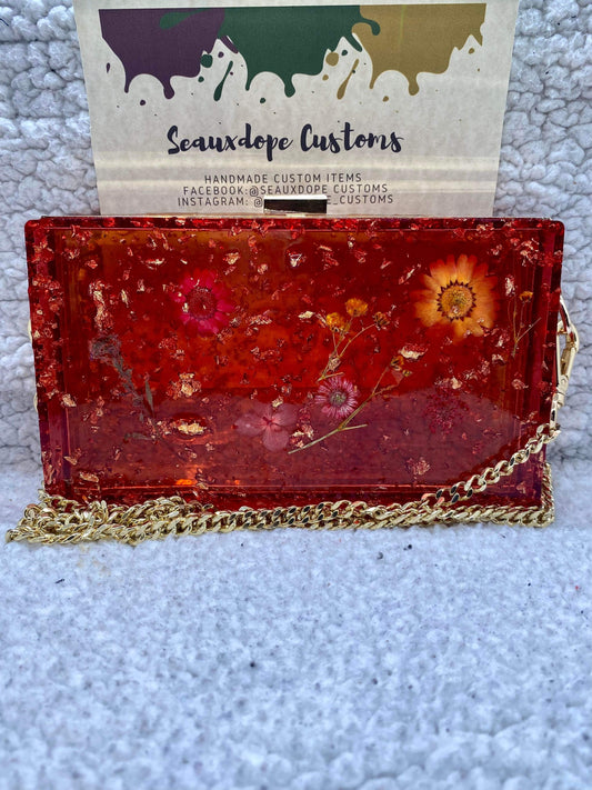 Red Jelly Clutch